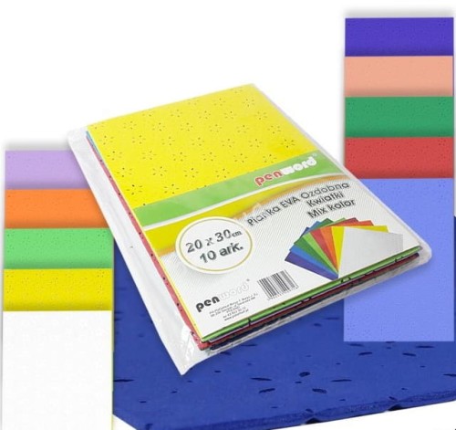 Pianka A4 kwiatki mix kolorów