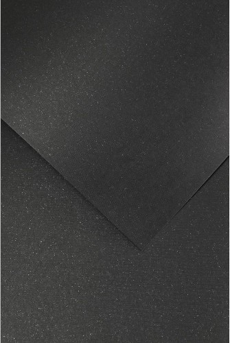 Papier wizytówkowy Mika A-4 Galeria Papieru, 20 arkuszy, czarny