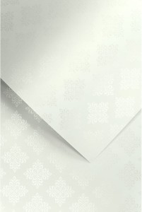 Papier wizytówkowy Glamour A-4 Galeria Papieru, 20 arkuszy, biały
