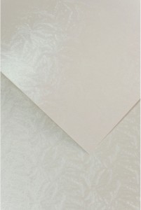Papier wizytówkowy Frost, Galeria Papieru, A-4, 20 arkuszy, perłowa biel