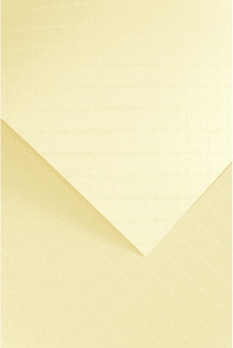 Papier wizytówkowy Chic A-4 Galeria Papieru, 20 arkuszy, kremowy
