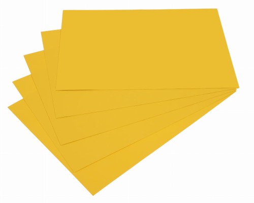 Brystol żółty A-4, 170g, 20 arkuszy