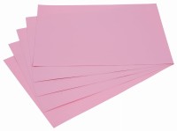 Brystol różowy A-4, 170g, 20 arkuszy