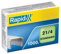 Zszywki Rapid Standard 21/4, 1000 sztuk
