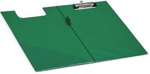 Podkładka z klipem Taurus A-4, zamykana, zielona
