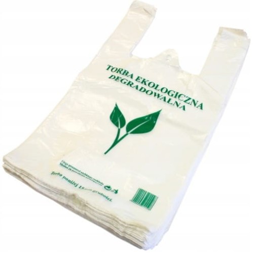 Reklamówki 25/5x45, 200 sztuk (poniżej 15 micr.), ekotorba