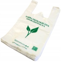 Reklamówki 30/9x55, 200 sztuk (poniżej 15 micr.), ekotorba 