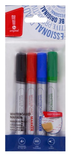 Marker suchościeralny Memobe, 4 kolory