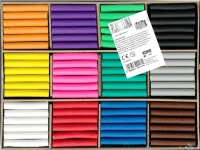 Plastelina Koma-Plast  12 kolorów x 18 sztuk