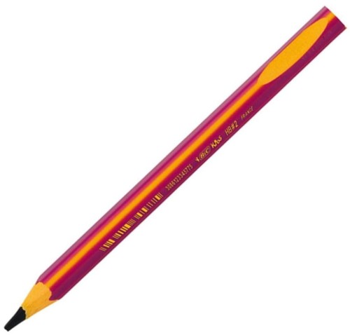 Ołówek Bic Kids Beginners, różowy korpus, HB