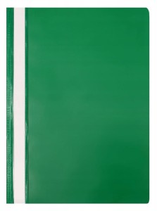 Skoroszyt plastikowy KBK A-4, zielony