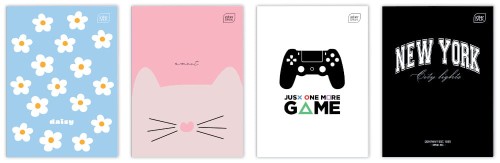 Zeszyt A-6 Interdruk, 16 kartek, w kratkę, do słówek