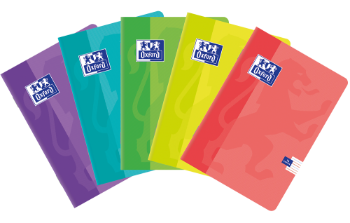 Zeszyt A-5 Oxford Sweet, 16 kartek, podwójna linia kolorowa