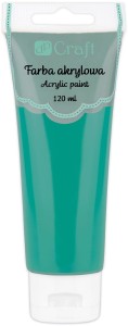 Farba akrylowa dpCraft, ciemnozielona, 120ml