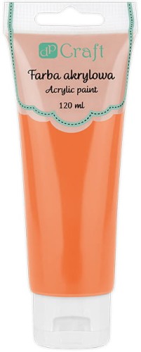 Farba akrylowa dpCraft, pomarańczowa, 120ml
