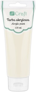 Farba akrylowa dpCraft, kremowa, 120ml