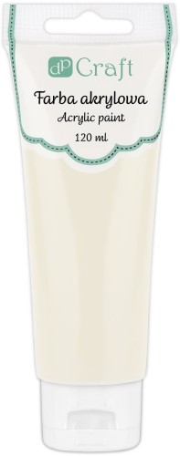 Farba akrylowa dpCraft, kremowa, 120ml