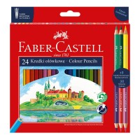 Kredki ołówkowe Faber Castell, Wawel, 24 kolory