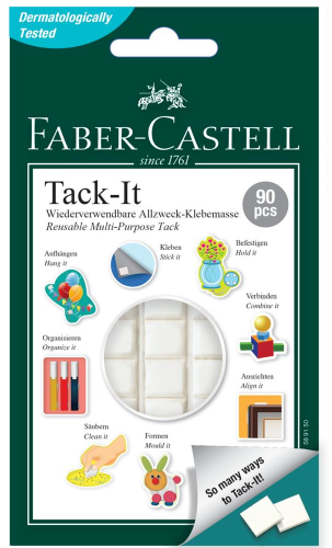 Masa mocująca Faber Castell Tack-It 50g, biała