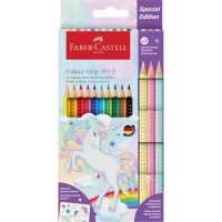 Kredki ołówkowe Faber Castell Jednorożec, 10 kolorów
