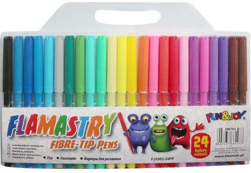 Flamastry Titanum Fun&Joy  24 kolory