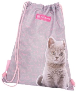 Worek na obuwie Astrabag Pinky Kitty