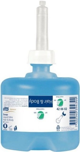 Mydło w płynie Tork mini, body&hair 475ml