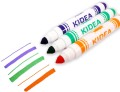 Flamastry Kidea Jumbo, stożkowa końcówka, 8 kolorów