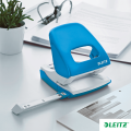 Dziurkacz Leitz duży metalowy WOW NeXXt do 30 kartek, niebieski