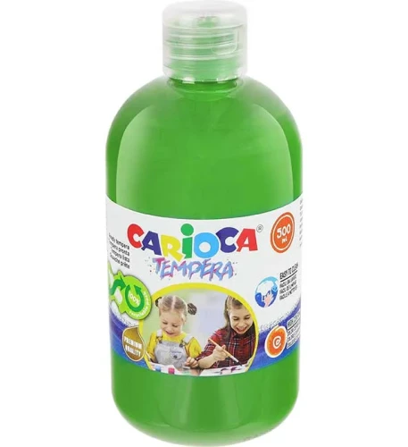 Farby tempera Carioca, 500ml zielony