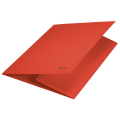 Teczka kartonowa Leitz Recycle A-4 z 3 klapkami, czerwona