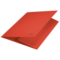 Teczka kartonowa Leitz Recycle A-4 z 3 klapkami, czerwona