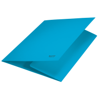 Teczka kartonowa Leitz Recycle A-4 z 3 klapkami, niebieska