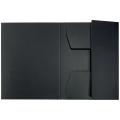 Teczka kartonowa Leitz Recycle A-4 z 3 klapkami, czarna