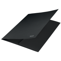 Teczka kartonowa Leitz Recycle A-4 z 3 klapkami, czarna