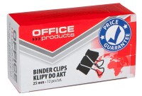 Klips biurowy Office Products, 25 mm, 12 sztuk
