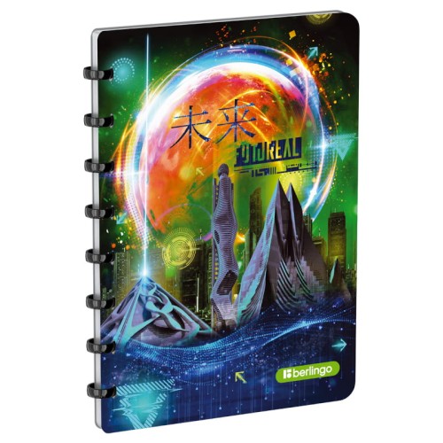 Notatnik Berlingo Futureal, A-5, 80 kartek z linijką