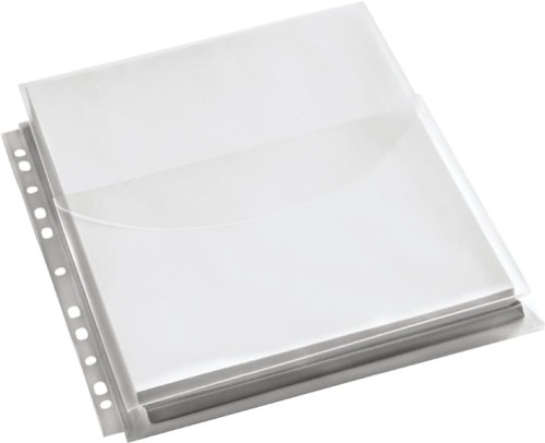 Koszulki krystaliczne Taurus, A-4+, 180µm, 10 sztuk, z klapką