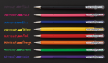 Długopis żelowy Pentel K110V MatteHop, 4 kolory