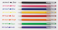 Długopis żelowy Pentel K110V MatteHop, 4 kolory
