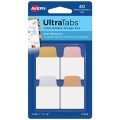 Zakładki indeksujące Avery , 25,4x38,1 mm, 40 sztuk, metaliczne