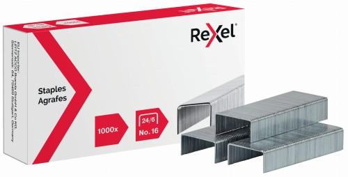 Zszywki Rexel 24/6 , 1000 sztuk
