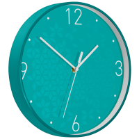 Zegar ścienny Leitz WOW, turkus