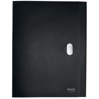 Teczka Leitz Recycle z zapięciem A-4 PP, 3 cm, czarna