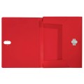 Teczka Leitz Recycle z zapięciem A-4 PP, 3cm, czerwona