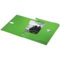 Teczka Leitz Recycle z zapięciem A-4 PP, 3 cm, zielona