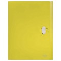 Teczka Leitz Recycle z zapięciem A-4 PP, 3 cm, żółta