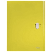 Teczka Leitz Recycle z zapięciem A-4 PP, 3 cm, żółta