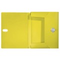 Teczka Leitz Recycle z zapięciem A-4 PP, 3 cm, żółta