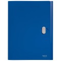 Teczka Leitz Recycle z zapięciem A-4 PP, 3cm, niebieska